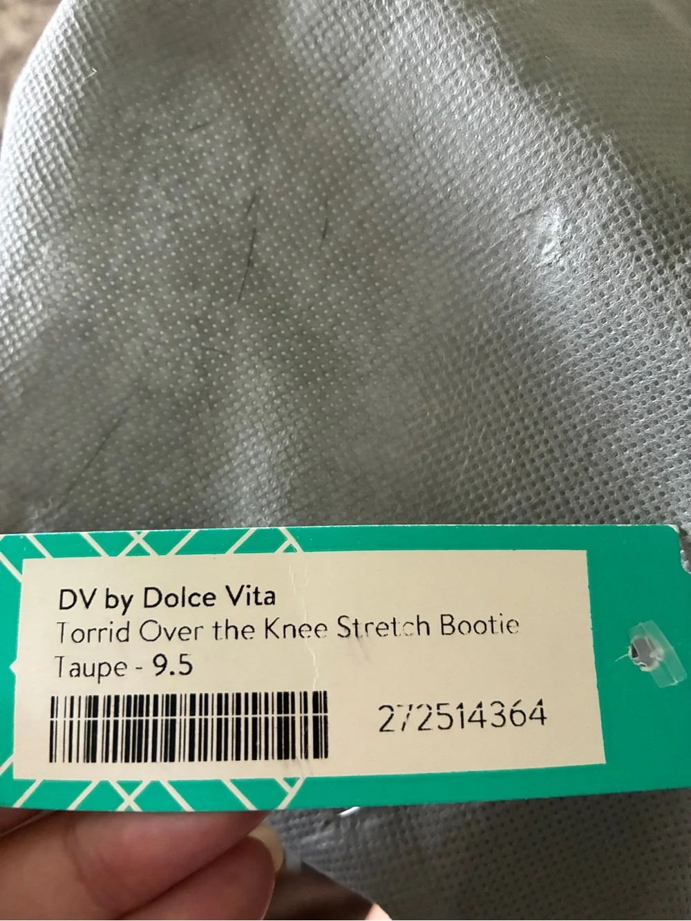 DV by Dolce Vita Taupe Suede Over-the-Knee Boot